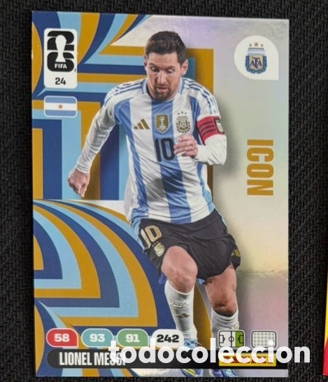 Coleccionismo cromos antiguos: 24 MESSI ICON ARGENTINA FIFA WORLD CUP MUNDIAL 2026