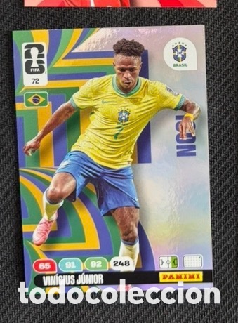 Coleccionismo cromos antiguos: 72 VINI JR VINICIUS BRASIL ICON FIFA WORLD CUP MUNDIAL 2026