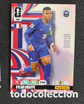 Coleccionismo cromos antiguos: 180 MBAPPE ICON FRANCIA FIFA WORLD CUP MUNDIAL 2026