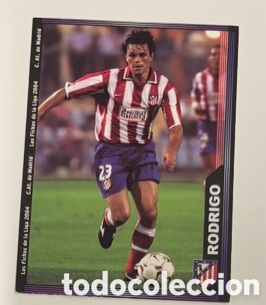 Coleccionismo cromos antiguos: RODRIGO ATLETICO DE MADRID 2003 2004 MUNDICROMO CROMO CARTA 2004