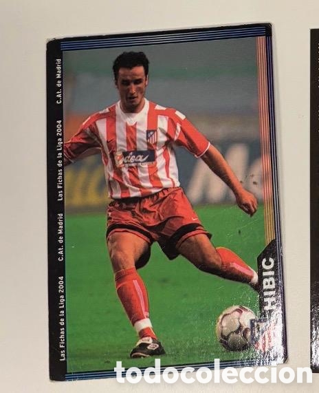 Coleccionismo cromos antiguos: HIBIC ATLETICO DE MADRID 2003 2004 MUNDICROMO CROMO CARTA 2004