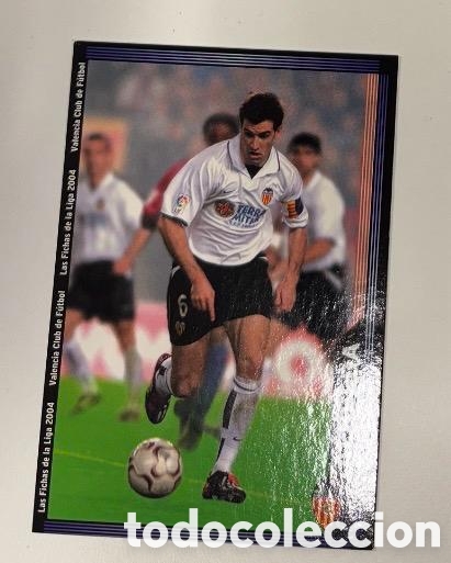 Coleccionismo cromos antiguos: ALBELDA VALENCIA 2003 2004 MUNDICROMO CROMO CARTA 2004