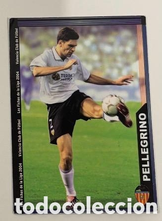 Coleccionismo cromos antiguos: PELLEGRINO VALENCIA 2003 2004 MUNDICROMO CROMO CARTA 2004