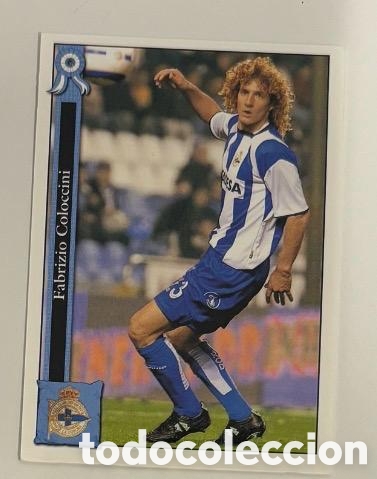 Coleccionismo cromos antiguos: COLOCCINI DEPORTIVO DE LA CORU&Ntilde;A Fichas de la Liga 2005-2006 Mundicromo