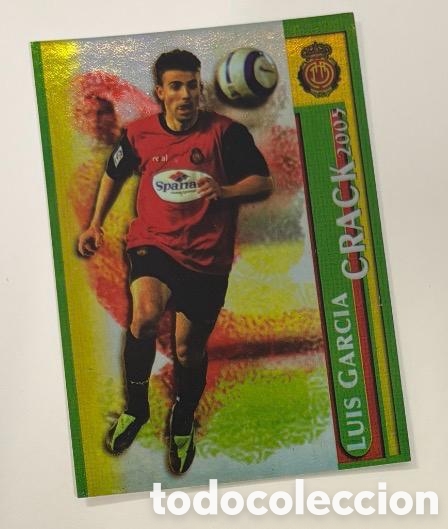 Coleccionismo cromos antiguos: LUIS GARCIA MALLORCA CRACK CRACK MUNDICROMO FICHAS DE LA LIGA 2005 2006