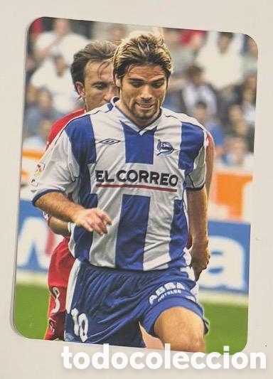 Coleccionismo cromos antiguos: QUIQUE DE LUCAS ALAVES Mundicromo Fichas Liga 2005-2006