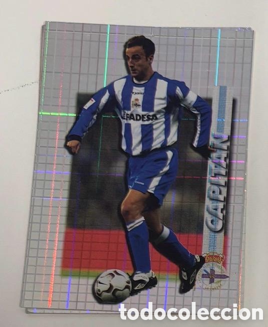Coleccionismo cromos antiguos: FRAN DEPORTIVO DE LA CORU&Ntilde;A CAPITAN FICHAS DE LA LIGA MUNDICROMO 2003 2004
