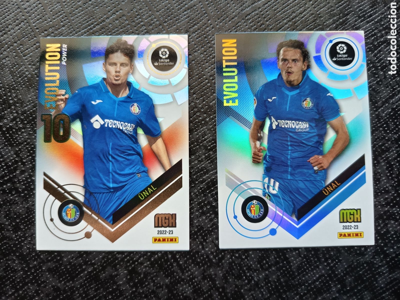 Colecionismo Cromos antigos: CROMO CARD N&ordm; P403 y 403 EVOLUTION y POWER UNAL GETAFE MEGACRACKS 2022-23 2022 2023