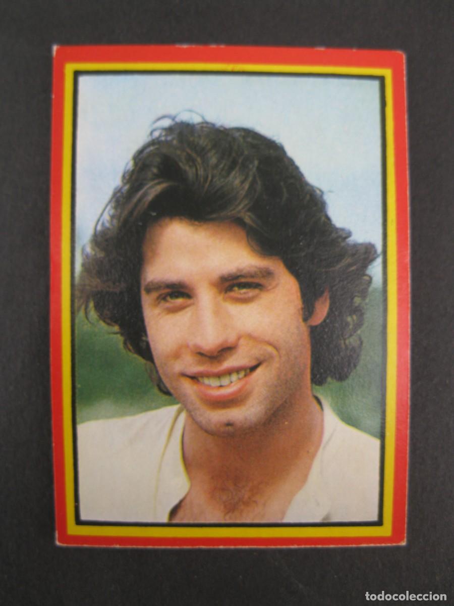 Coleccionismo cromos antiguos: FABULOSOS - CROMO N&ordm; 1 - JOHN TRAVOLTA - EDITORIAL RUIZ ROMERO - NUNCA PEGADO.