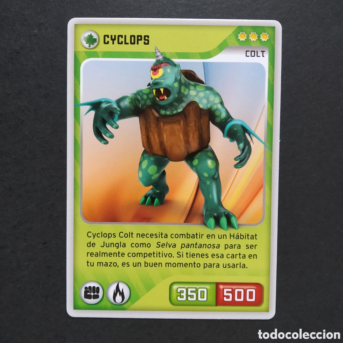 Coleccionismo cromos antiguos: CROMO - N&ordm; 158 - CYCLOPS - INVIZIMALS, DESAFIOS OCULTOS - PANINI - A&Ntilde;O 2013