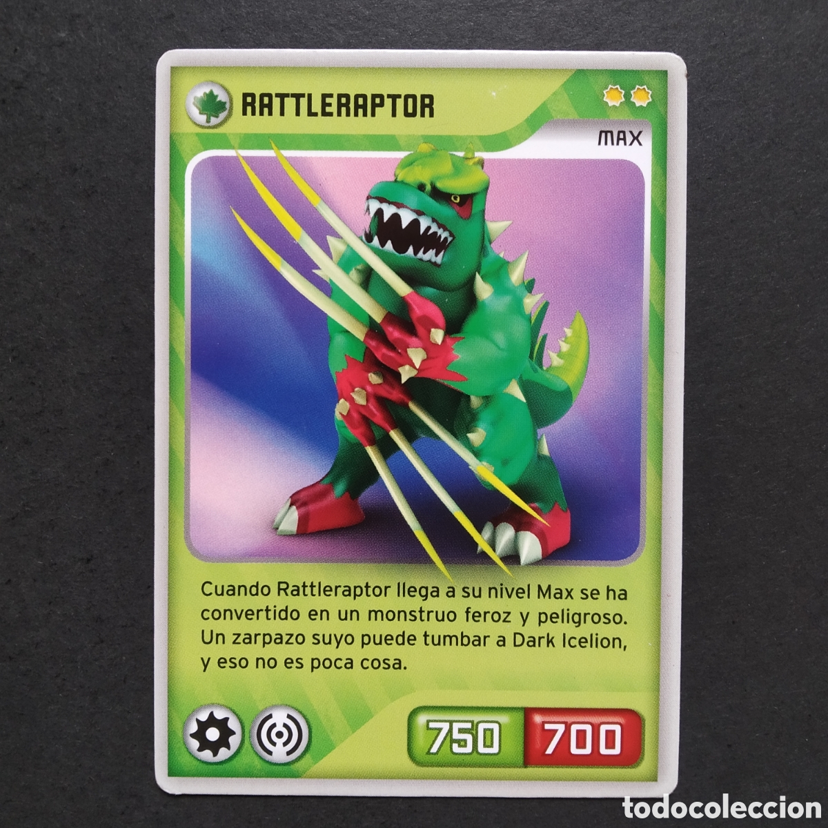 Coleccionismo cromos antiguos: CROMO - N&ordm; 171 - RATTLERAPTOR - INVIZIMALS, DESAFIOS OCULTOS - PANINI - A&Ntilde;O 2013