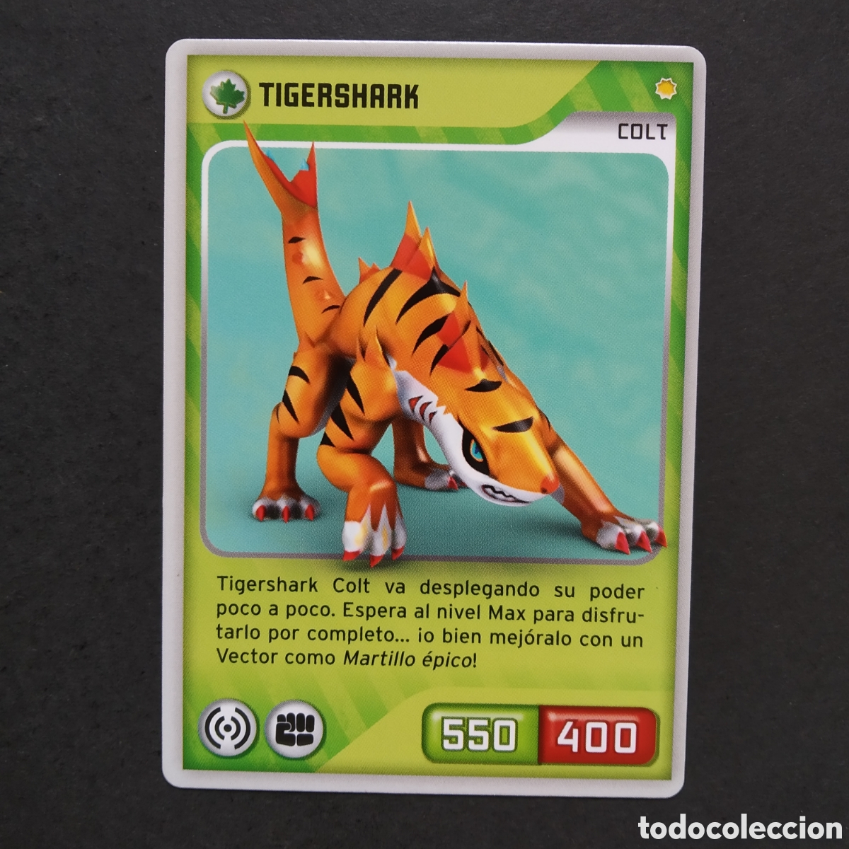 Coleccionismo cromos antiguos: CROMO - N&ordm; 176 - TIGERSHARK - INVIZIMALS, DESAFIOS OCULTOS - PANINI - A&Ntilde;O 2013