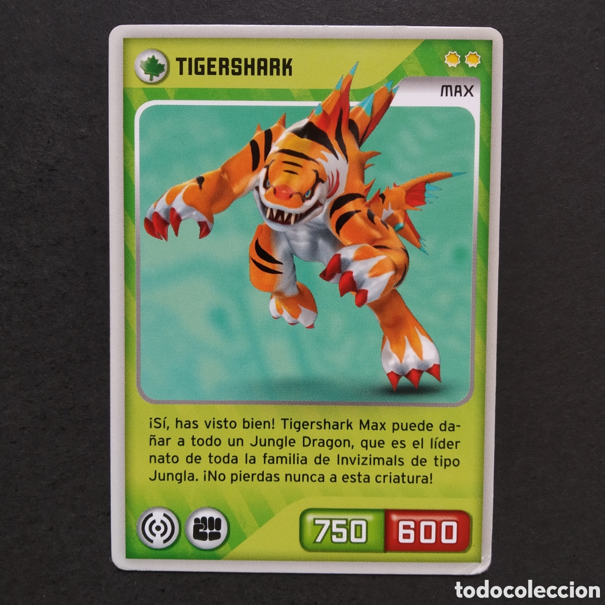 Collezionismo Figurine antiche: CROMO - N&ordm; 177 - TIGERSHARK - INVIZIMALS, DESAFIOS OCULTOS - PANINI - A&Ntilde;O 2013