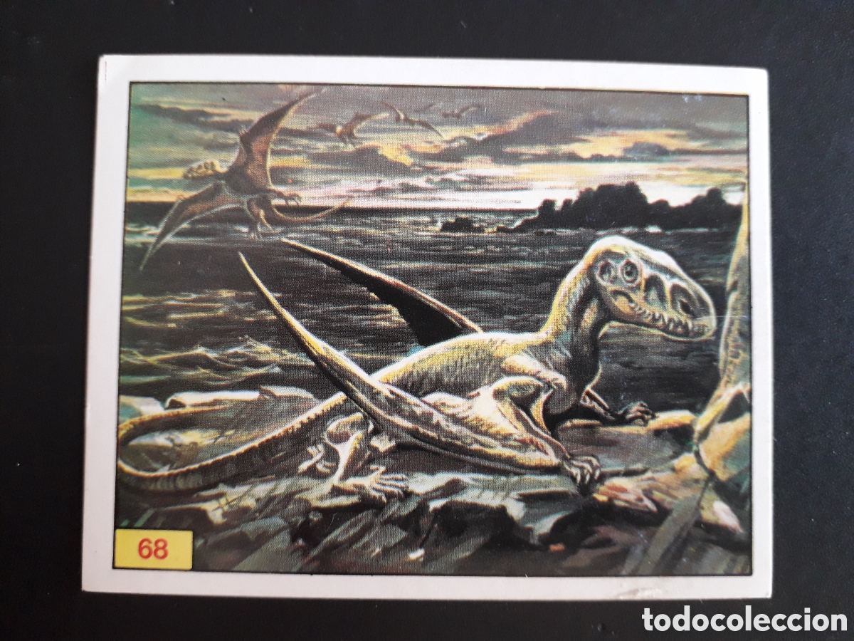 Collezionismo Figurine antiche: DINOSAURS / DINOSAURIOS N&deg; 68 PANINI 1992 SIN PEGAR PEDIDO M&Iacute;NIMO 3&euro;