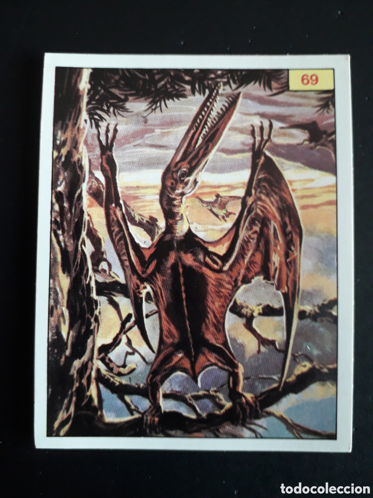 Collezionismo Figurine antiche: DINOSAURS / DINOSAURIOS N&deg; 69 PANINI 1992 SIN PEGAR PEDIDO M&Iacute;NIMO 3&euro;
