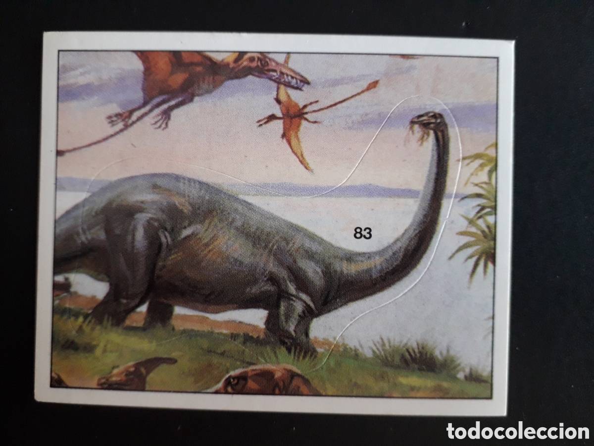 Coleccionismo cromos antiguos: DINOSAURS / DINOSAURIOS N&deg; 83 PANINI 1992 SIN PEGAR PEDIDO M&Iacute;NIMO 3&euro;