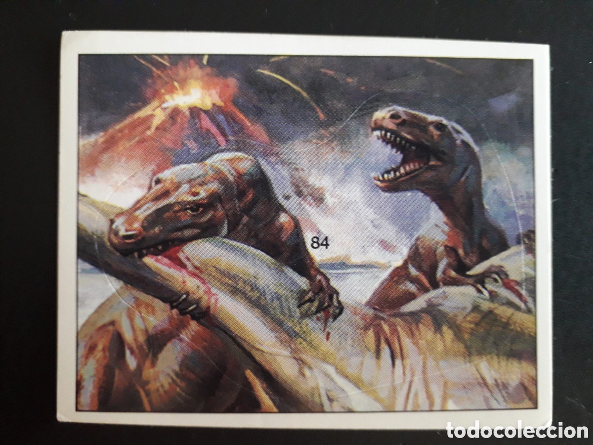 Coleccionismo cromos antiguos: DINOSAURS / DINOSAURIOS N&deg; 84 PANINI 1992 SIN PEGAR PEDIDO M&Iacute;NIMO 3&euro;