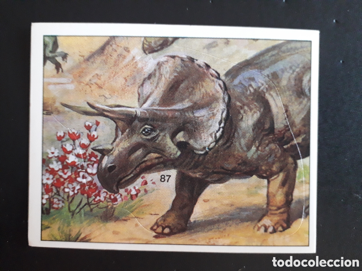 Coleccionismo cromos antiguos: DINOSAURS / DINOSAURIOS N&deg; 87 PANINI 1992 SIN PEGAR PEDIDO M&Iacute;NIMO 3&euro;