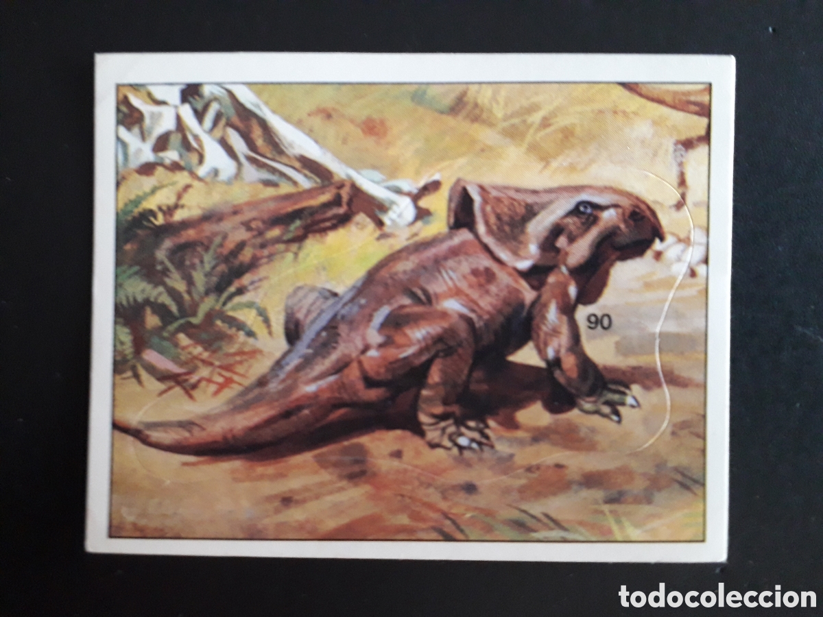 Coleccionismo cromos antiguos: DINOSAURS / DINOSAURIOS N&deg; 90 PANINI 1992 SIN PEGAR PEDIDO M&Iacute;NIMO 3&euro;.
