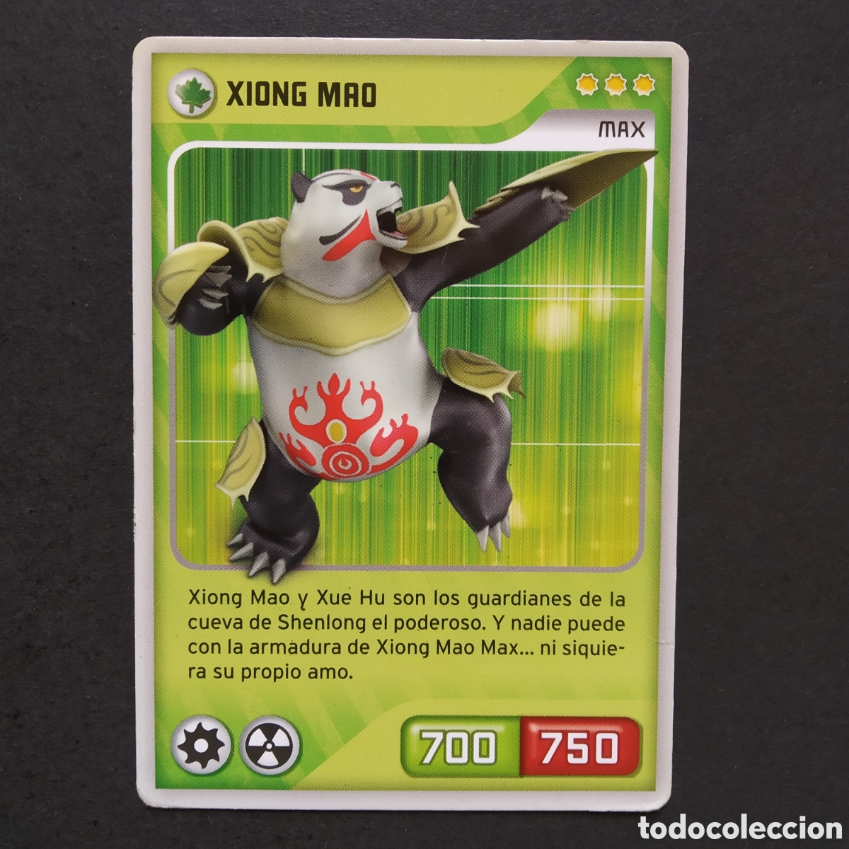 Coleccionismo cromos antiguos: CROMO - N&ordm; 183 - XIONG MAO - INVIZIMALS, DESAFIOS OCULTOS - PANINI - A&Ntilde;O 2013