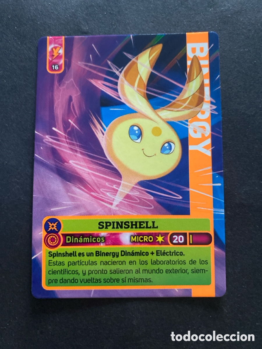 Coleccionismo cromos antiguos: Cromo Nergys N* 16 binergy