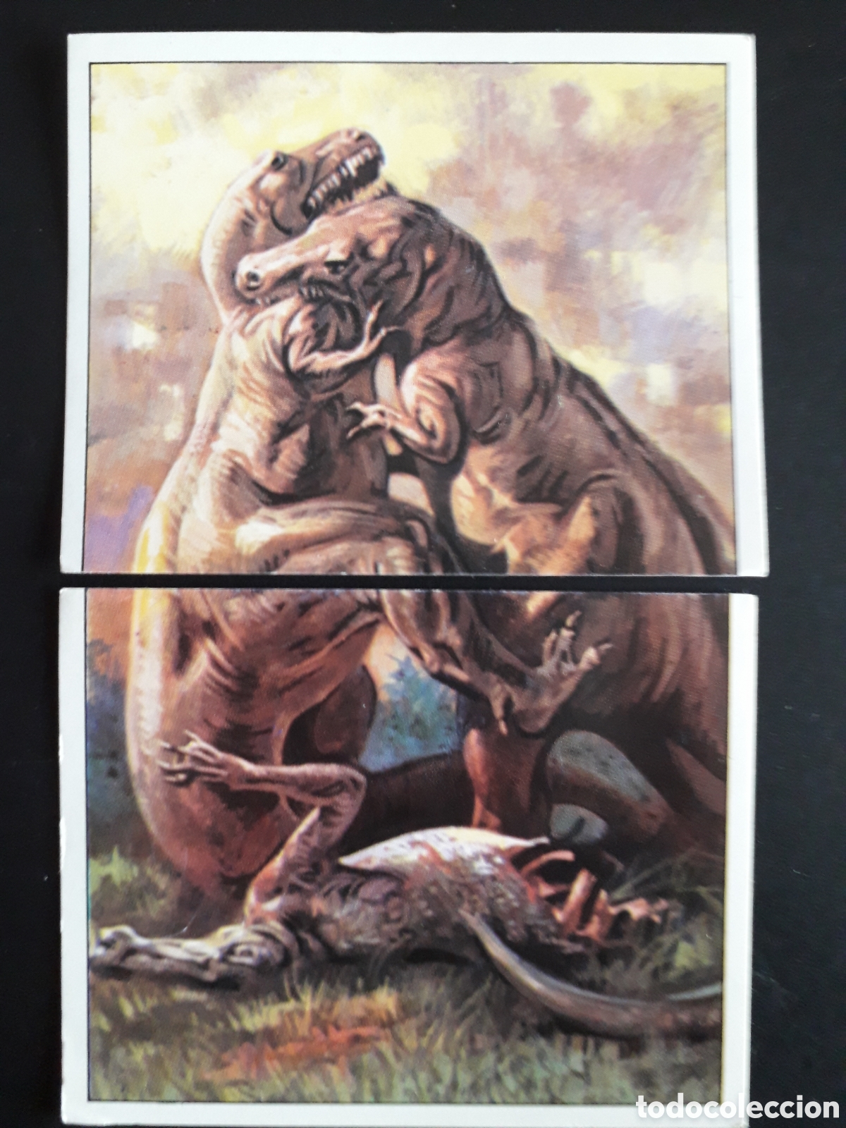 Coleccionismo cromos antiguos: DINOSAURS / DINOSAURIOS N&deg; 103 Y 104 PANINI 1992 SIN PEGAR PEDIDO M&Iacute;NIMO 3&euro;
