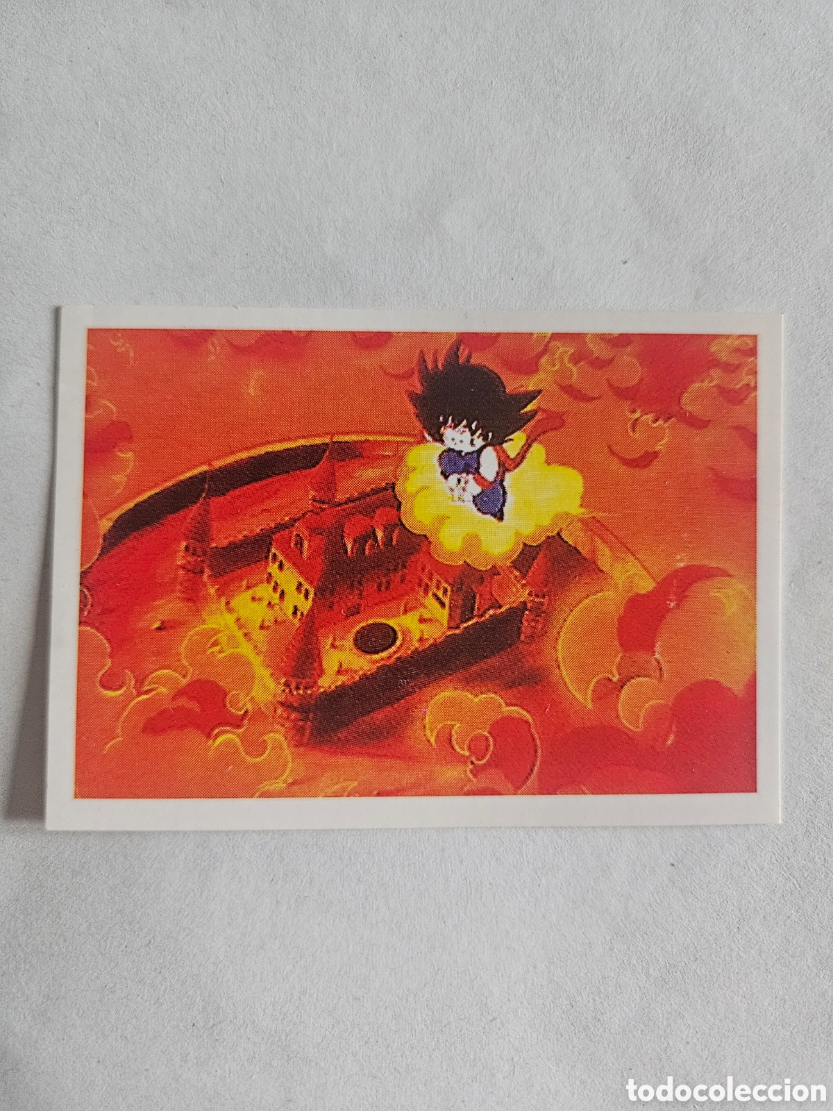 Coleccionismo cromos antiguos: 1986 CROMO NUNCA PEGADO EN BUEN DRAGON BALL PANINI N 166
