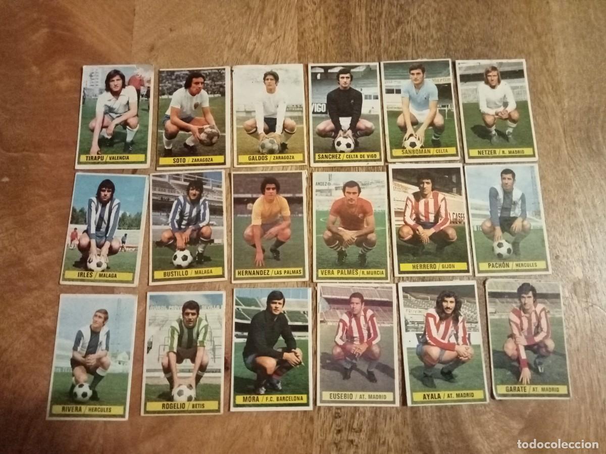 Coleccionismo cromos antiguos: LOTE DE 18 CROMOS ESTE 74-75