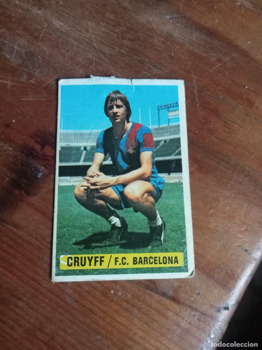 Coleccionismo cromos antiguos: CROMO ESTE 74-75 CRUYFF DESPEGADO QUE Y CON UN PEQUE&Ntilde;O ROTO
