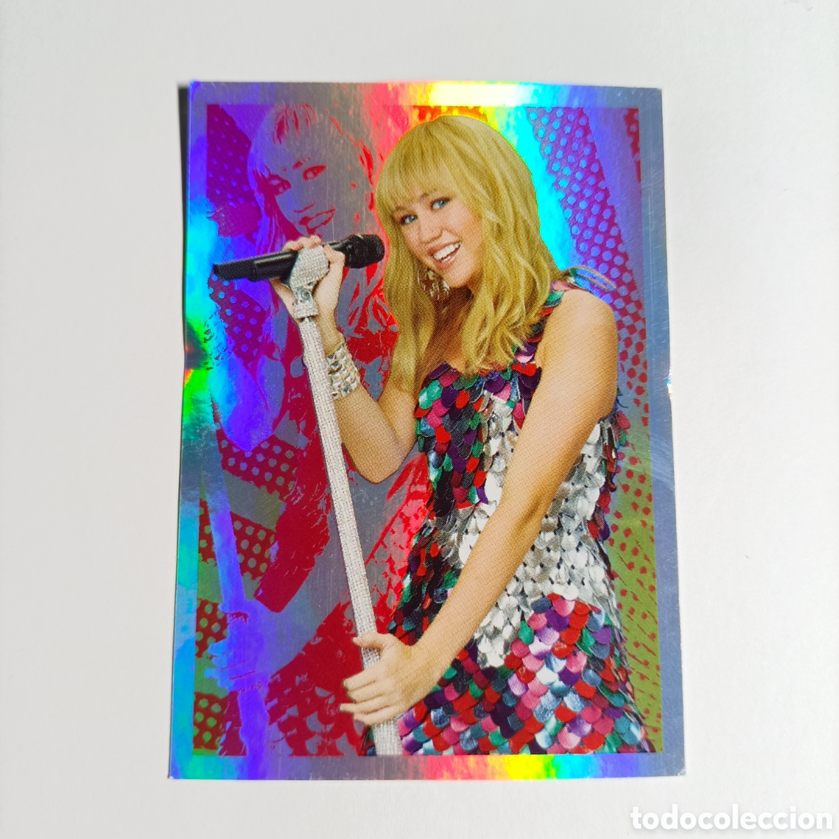 Coleccionismo cromos antiguos: STICKER PANINI 2009.HANNAH MONTANA THE MOVIE. №A15