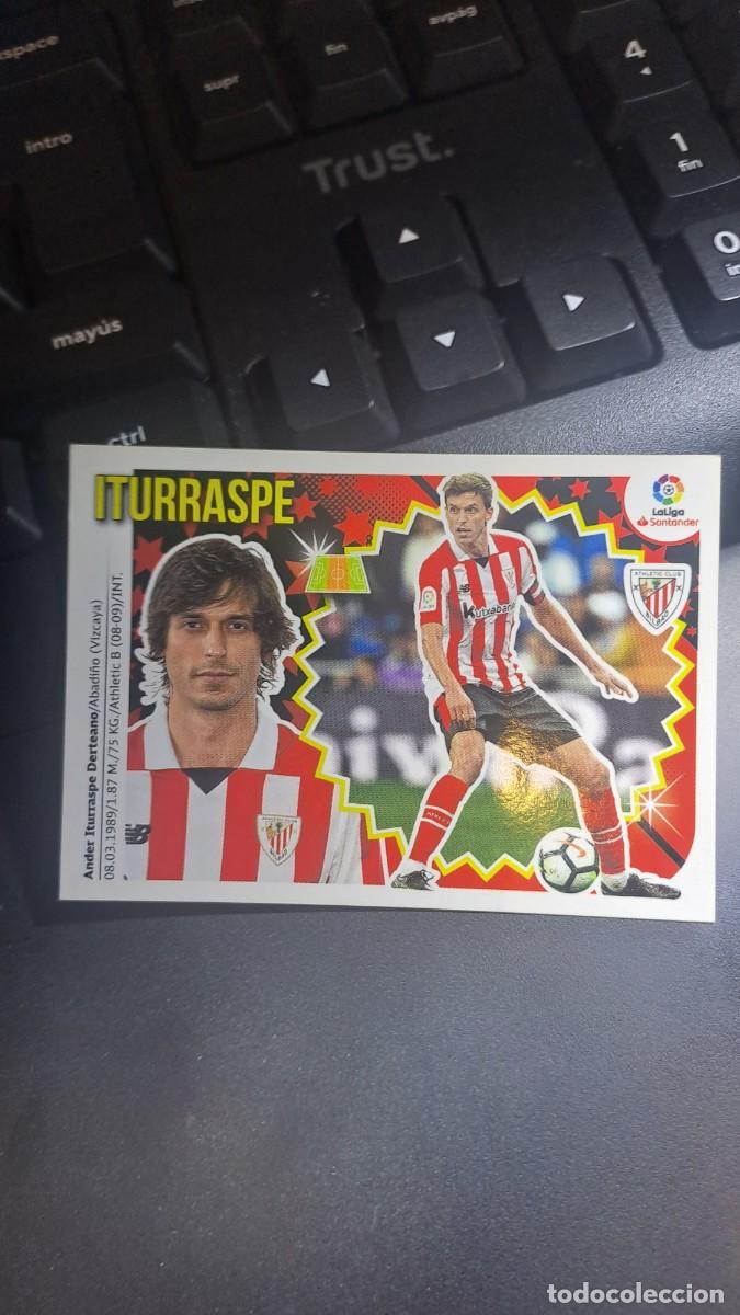 Coleccionismo cromos antiguos: CROMO ITURRASPE 11 B 11B ATHLETIC CLUB DE BILBAO LIGA 2018 2019 18 19 ESTE PANINI NUNCA PEGADO