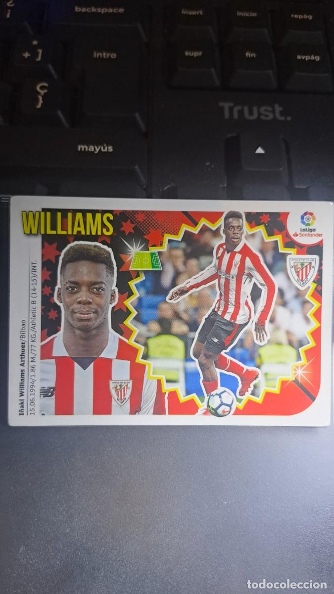 Sammeln alte Sammelbilder: CROMO WILLIAMS 15 ATHLETIC CLUB DE BILBAO LIGA 2018 2019 18 19 ESTE PANINI NUNCA PEGADO