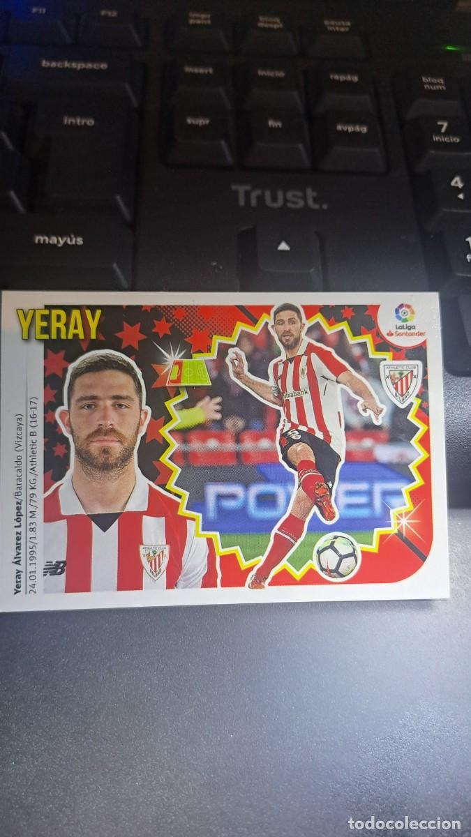 Collectable Antique Stickers: CROMO YERAY 4 B 4B ATHLETIC CLUB DE BILBAO LIGA 2018 2019 18 19 ESTE PANINI NUNCA PEGADO