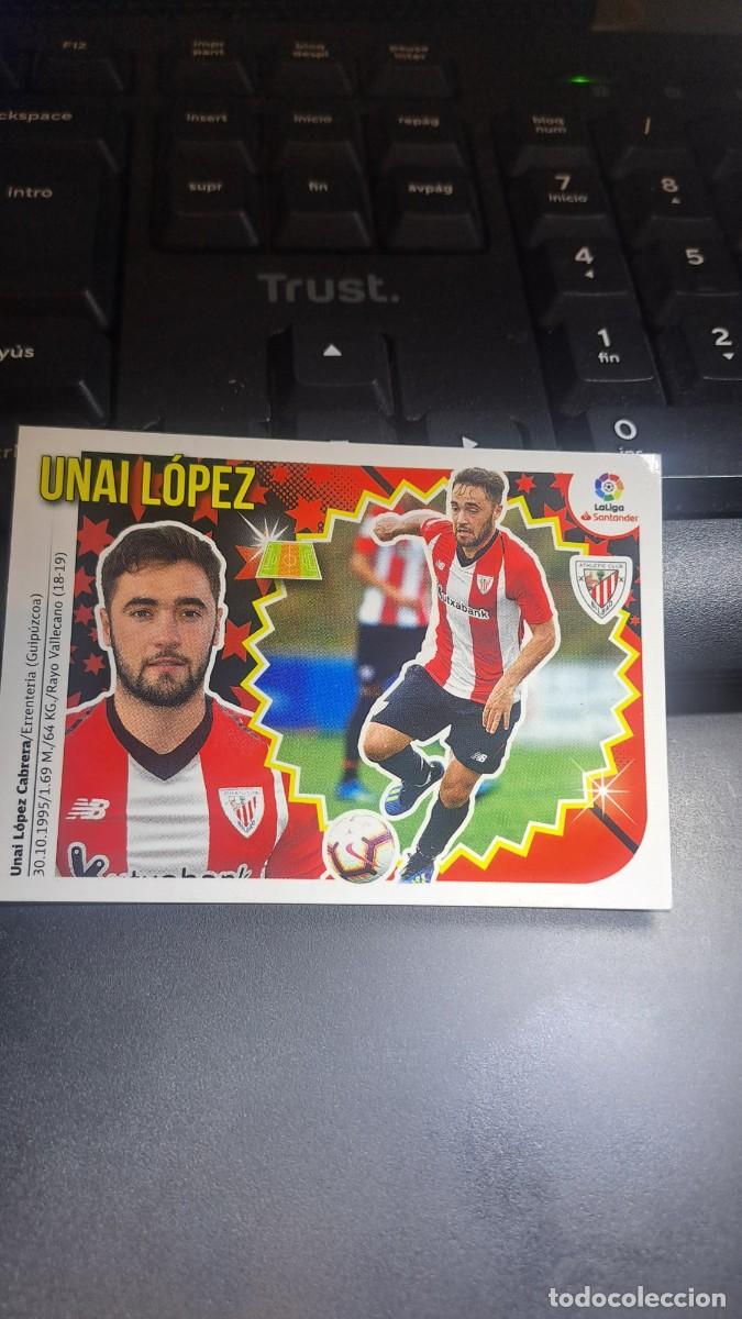 Coleccionismo cromos antiguos: CROMO UNAI LOPEZ 10 BIS COLOCA ATHLETIC CLUB DE BILBAO LIGA 2018 2019 18 19 ESTE PANINI NUNCA PEGADO