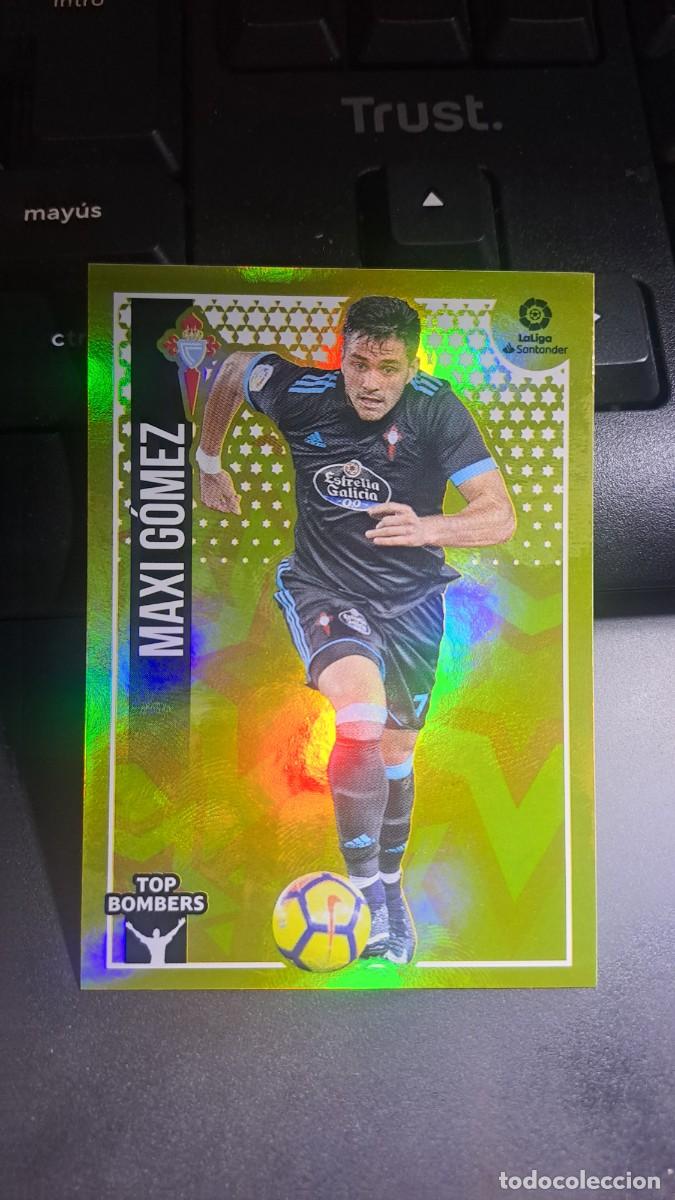 Coleccionismo cromos antiguos: CROMO MAXI GOMEZ 14 TOP BOMBERS 14 CELTA DE VIGO LIGA 2018 2019 18 19 ESTE PANINI NUNCA PEGADO