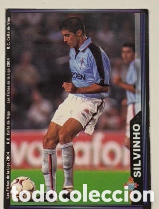 Coleccionismo cromos antiguos: SILVINHO CELTA DE VIGO 2003 2004 MUNDICROMO CROMO CARTA 2004
