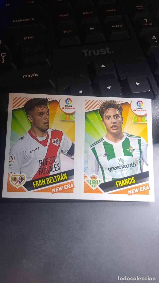 Coleccionismo cromos antiguos: CROMO FRAN BELTRAN RAYO VALLECANO FRANCIS BETIS NEW ERA 6 LIGA 2018 2019 18 19 ESTE PANINI NUNCA PEG