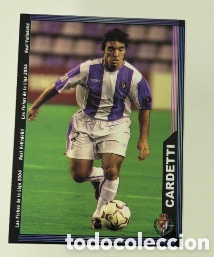 Collezionismo Figurine antiche: CARDETTI VALLADOLID 2003 2004 MUNDICROMO CROMO CARTA 2004