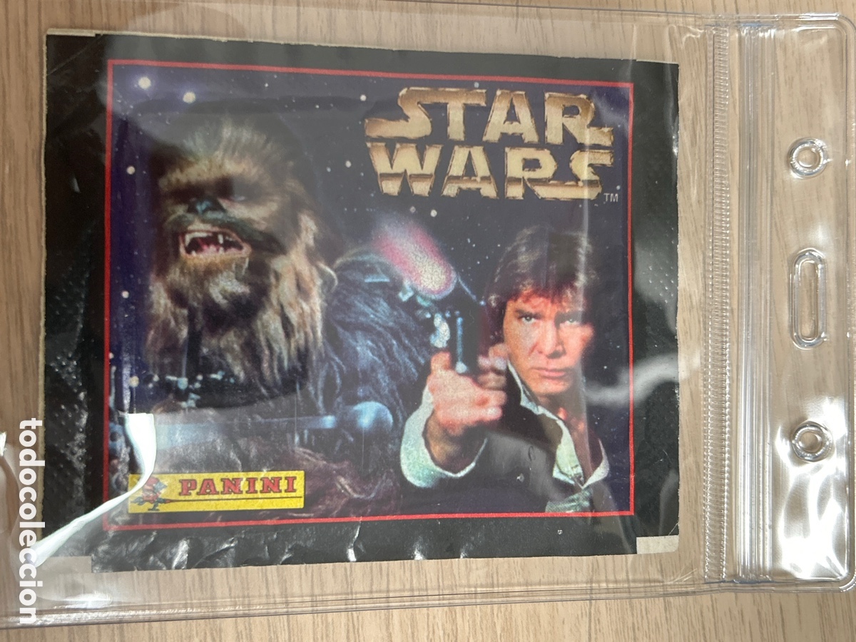 Coleccionismo cromos antiguos: Sobre de cromos Star Wars Panini 1996