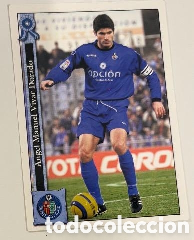 Coleccionismo cromos antiguos: VIVAR DORADO GETAFE Fichas de la Liga 2005-2006 Mundicromo