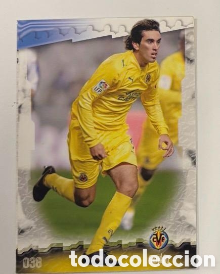 Coleccionismo cromos antiguos: 038 GODIN VILLARREAL Mundicromo Las Fichas de la Liga 2008-2009