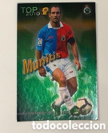 Coleccionismo cromos antiguos: MUNITIS RACING CLUB Mundicromo Quiz Game Liga 2009-2010 top 10