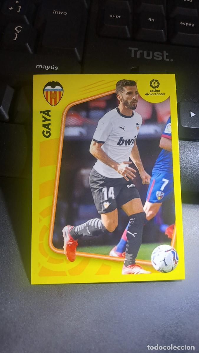Coleccionismo cromos antiguos: CROMO GAYA 3 VALENCIA LIGA 2021 2022 21 22 ESTE PANINI NUNCA PEGADO