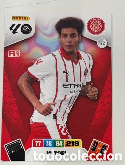 Coleccionismo cromos antiguos: 172 WITSEL GIRONA Panini Adrenalyn XL LaLiga 2025 2026