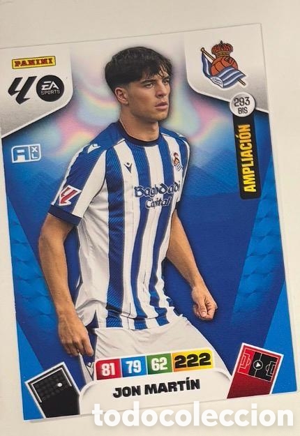 Coleccionismo cromos antiguos: 293 BIS JON MARTIN REAL SOCIEDAD Panini Adrenalyn XL LaLiga 2025 2026