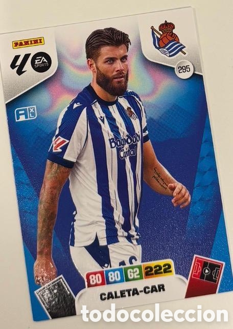 Coleccionismo cromos antiguos: 295 CALETA-CAR REAL SOCIEDAD Panini Adrenalyn XL LaLiga 2025 2026