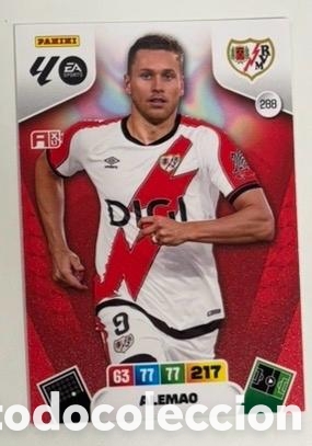 Coleccionismo cromos antiguos: 298 ALEMAO RAYO VALLECANO Panini Adrenalyn XL LaLiga 2025 2026