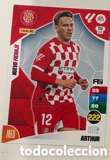 Coleccionismo cromos antiguos: 156 BIS ARTHUR GIRONA Panini Adrenalyn XL La Liga 2024/2025