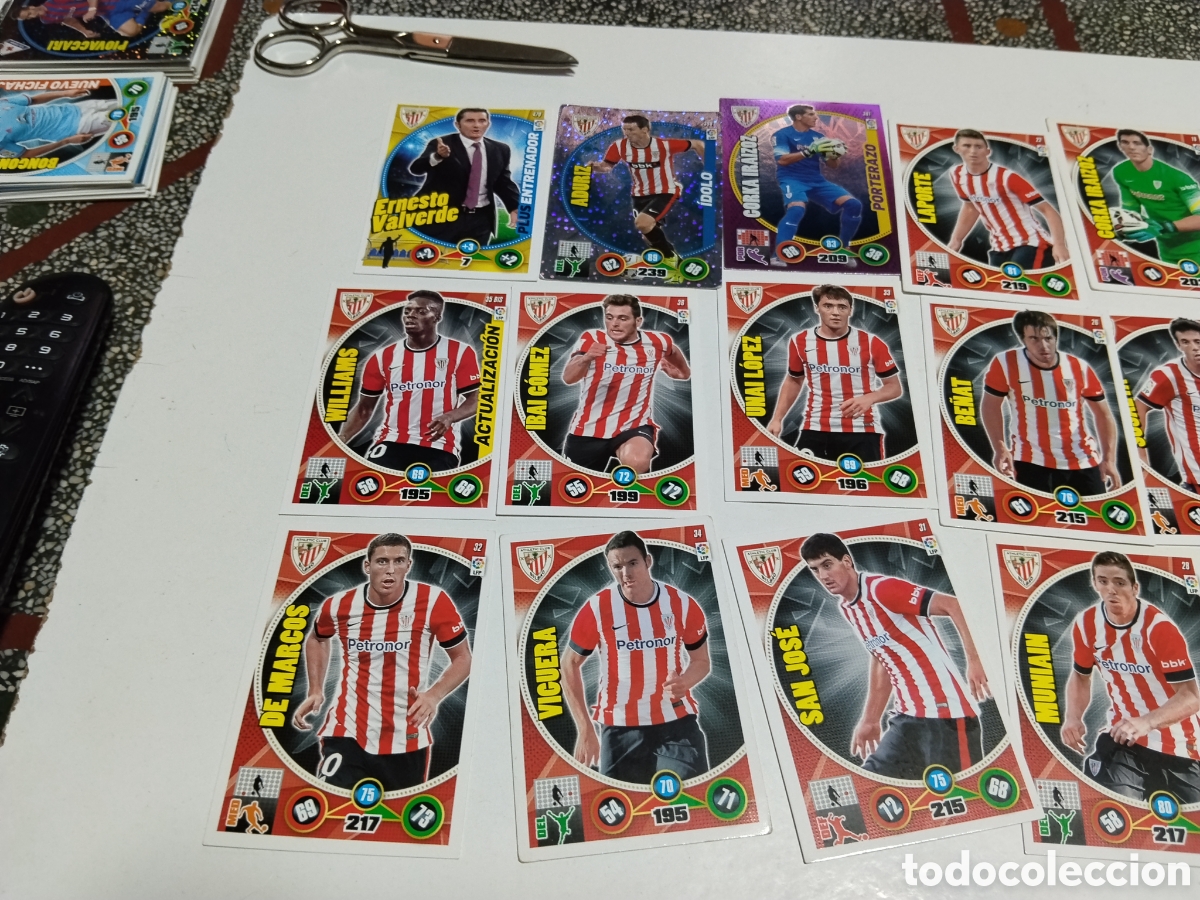 Coleccionismo cromos antiguos: 23 Cromos 2014-2015 Athletic Club Bilbao