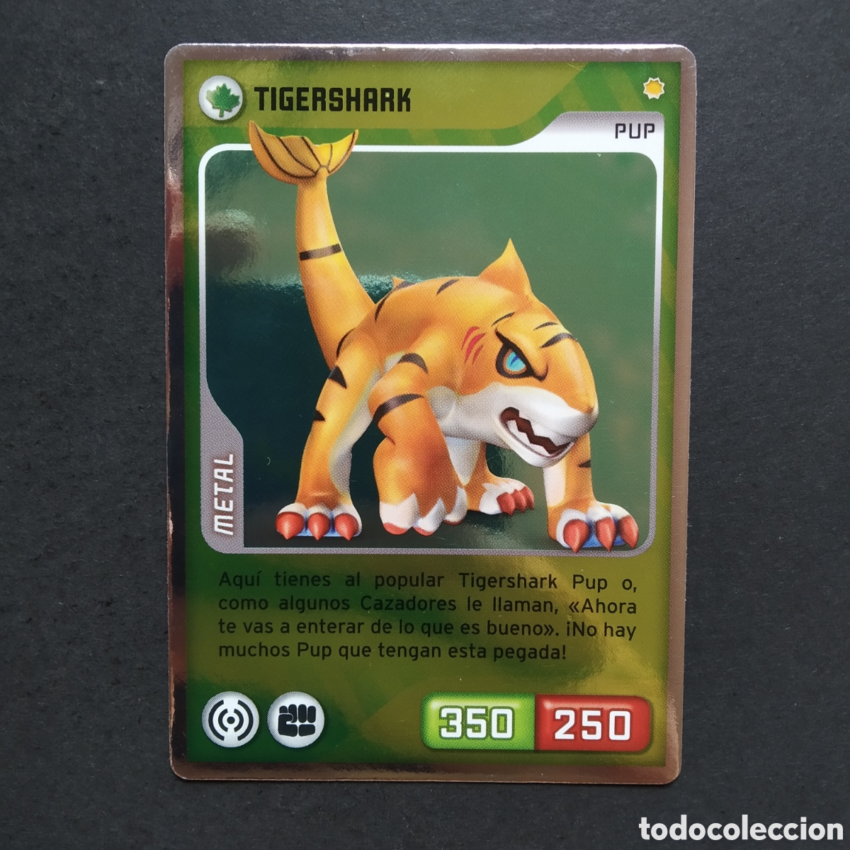 Coleccionismo cromos antiguos: CROMO - N&ordm; 193 - TIGERSHARK - INVIZIMALS, DESAFIOS OCULTOS - PANINI - A&Ntilde;O 2013
